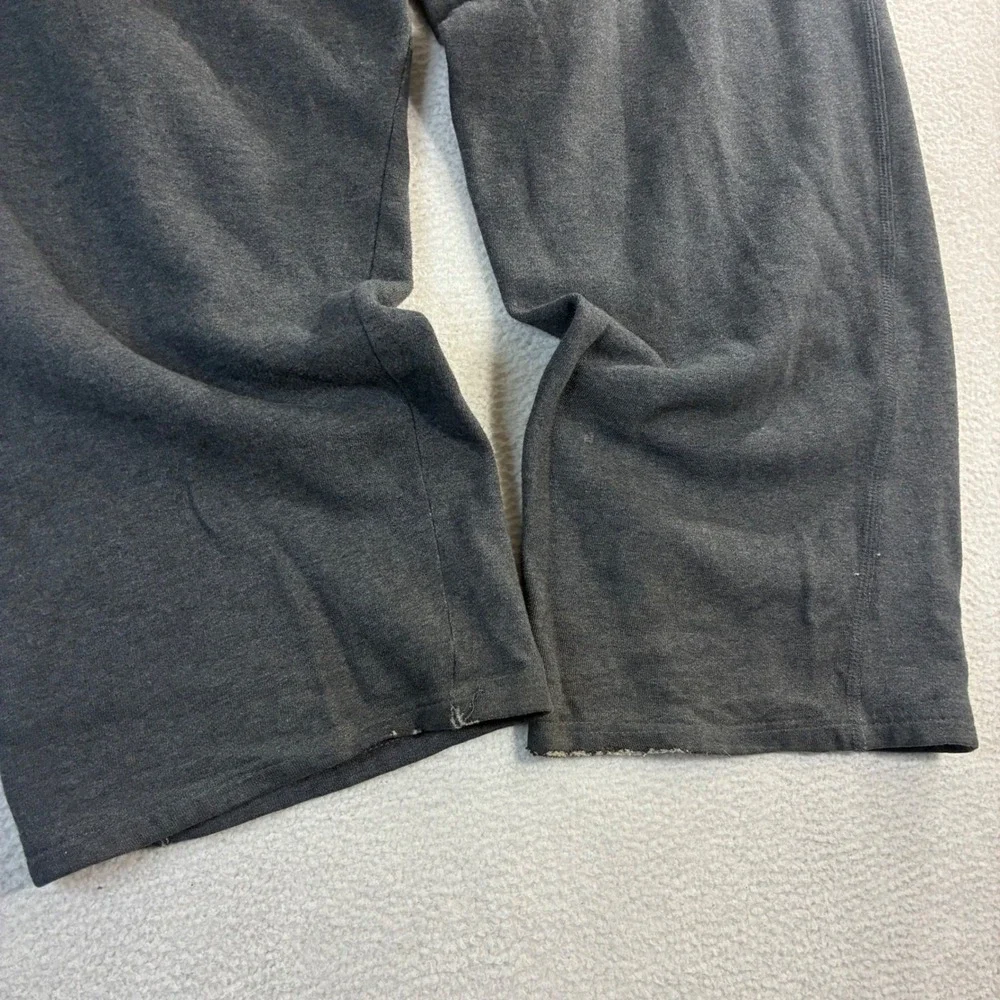 Y2K Starter Baggy Track Pants Mens XL Gray Sweatpants Loose Relaxed Drawstring